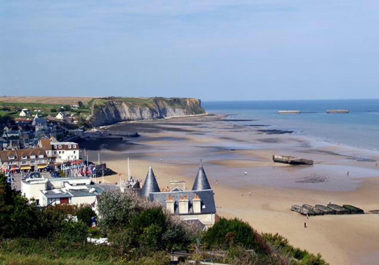 La Lumineuz Au Coeur Des Plages Du Debarquement Creully sur Seulles 外观 照片